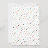 Waterverf Pine-kerstboom - Nieuw startpunt Feestdagenkaart (Achterkant)