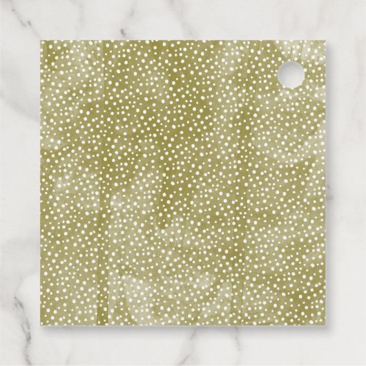 Waterverf Pine koopt kerstbruiloft Bedankjes Labels (Achterkant)