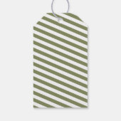 Waterverf Pine Sprigs, Kerstcadeau Label Cadeaulabel (Achterkant)