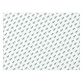 Waterverf Pine Tree Christmas Tafelkleed (Voorkant (Horizontaal))