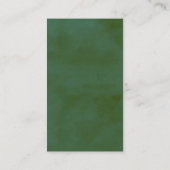 Waterverf Pine Tree Forest Baby shower Informatiekaartje (Achterkant)