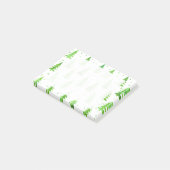 Waterverf Pine Trees Post-it® Notes (Schuin)