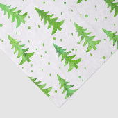 Waterverf Pine Trees Tissuepapier (Detail)