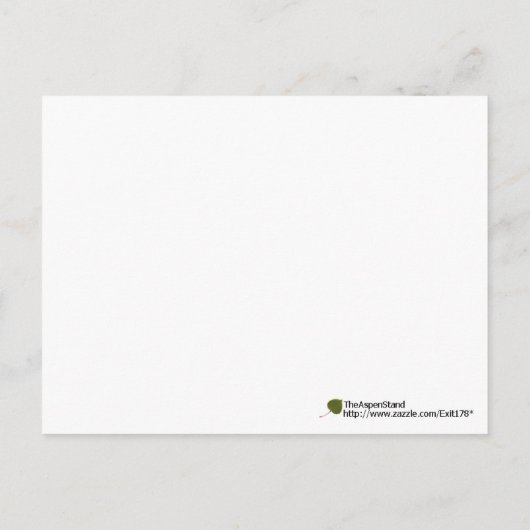 Waterverf Pinecones Aanmoedigingscitaat Briefkaart (Achterkant)