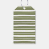 Waterverf Pines Gift Label Cadeaulabel (Achterkant)