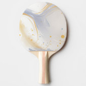 Waterverf Ping Pong peddels die opvallen Tafeltennisbatje (Voorkant)