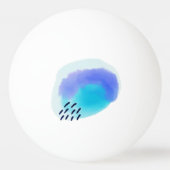 Waterverf Pingpongbal (Achterkant)