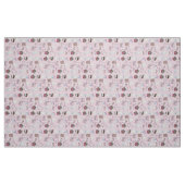 Waterverf Pink Christmas geïnspireerd Stof (Fat Quarter)