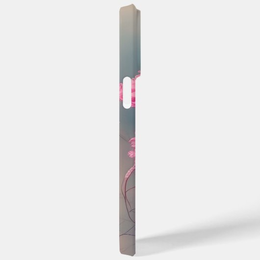 WATERVERF PINK FANTASY CHRYSANTHEMUMS Case-Mate iPhone CASE (Achterkant / Rechts)