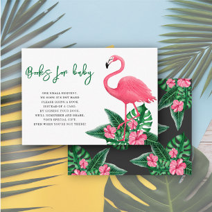 Waterverf Pink Flamingo - Boeken voor baby Informatiekaartje