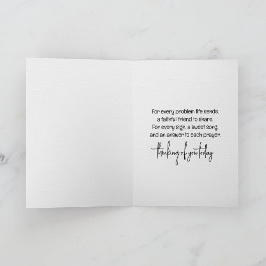 Waterverf Pink Hydrangea Bouquet Kaart (Binnen)