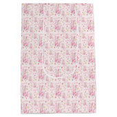 Waterverf Pink Llama XOXO Medium Cadeauzakje (Achterkant)