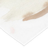 Waterverf Pink Peonies Mason Jar Wedding Tafelkleed (Gekanteld)