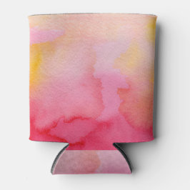 Waterverf  pinken/Sinaasappels - Alle opties Blikjeskoeler