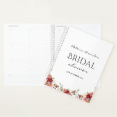 Waterverf Pioen Bloem Bloemen Vrijgezellenfeest Planner (Display)