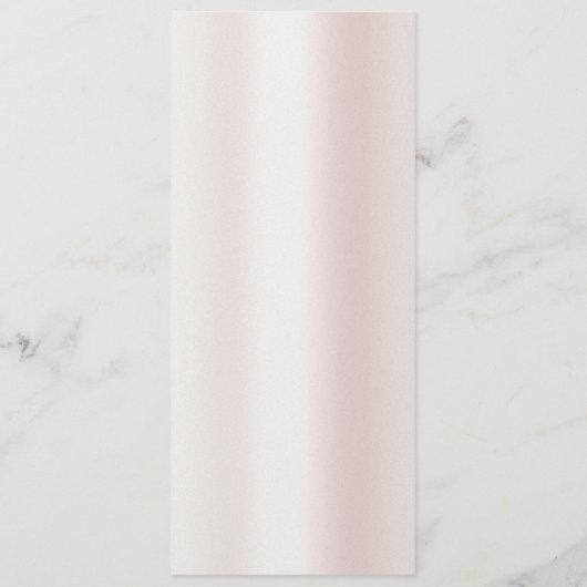 Waterverf Pioen Bloem Bruiloft Menu (Achterkant)