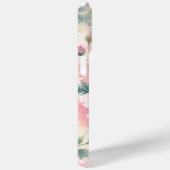 Waterverf Pioen Bloem Case-Mate iPhone Case (Achterkant / Rechts)