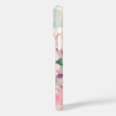 Waterverf Pioen Bloem Case-Mate iPhone Case (Achterkant / Links)