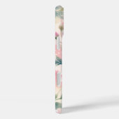Waterverf Pioen Bloem Case-Mate iPhone Case (Achterkant / Rechts)