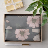 Waterverf pioen bloemendecoupage tissuepapier (Geschenk)