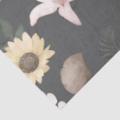 Waterverf pioen bloemendecoupage tissuepapier (Detail)