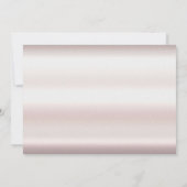 Waterverf Pioenbloem Bewaar de datum Save The Date (Achterkant)