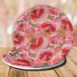 Waterverf Pioenen Bloemen Vrijgezellenfeest Papieren Bordje<br><div class="desc">Elegante waterverf roze pioenen en groen,  deze papieren borden zijn mooi voor lente of zomerbruiloft vrijgezellenfeest of elke gelegenheid. OVEREENKOMENDE objecten in ons collectie.</div>