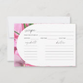 Waterverf pioenen - vrijgezellenfeest recept (Voorkant)