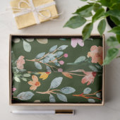 Waterverf pioenroos floral decoupage Tissuepapier (Geschenk)