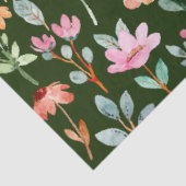 Waterverf pioenroos floral decoupage Tissuepapier (Detail)