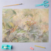 Waterverf pioenroos floral decoupage Tissuepapier (Craft)