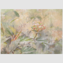  Waterverf pioenroos floral decoupage Tissuepapier