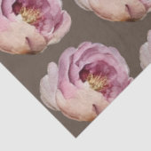 Waterverf pioenroos floral decoupage Tissuepapier (Detail)