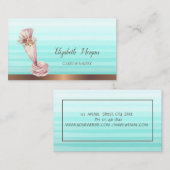 Waterverf Pipetbakkerij Visitekaartje (Voorkant / Achterkant)