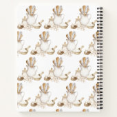 Waterverf Pitcher en keukengereedschap Ontvang Notitieboek (Achterkant)