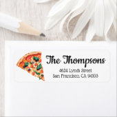 waterverf pizza etiket (Insitu)