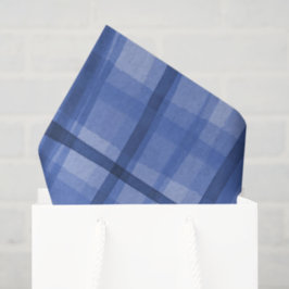 Waterverf Plaid Hand-Drawn Modern Rustic Preppy Tissuepapier