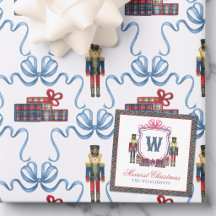 Waterverf Plaid Notenkraker Beer Monogram Wapen
