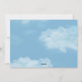 Waterverf Plaid Rode Vrachtwagen Sneeuw Vrolijk Ke Feestdagenkaart (Achterkant)