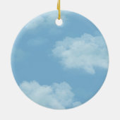 Waterverf Plaid Rode Vrachtwagen Sneeuw Vrolijk Ke Keramisch Ornament (Achterkant)