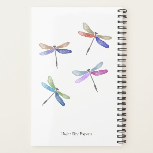 Waterverf Planner | 5,5 x 8,5 | Blanco datums (Achterkant)