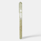 Waterverf Plant en achtergrond met naam Case-Mate iPhone Case (Achterkant / Links)