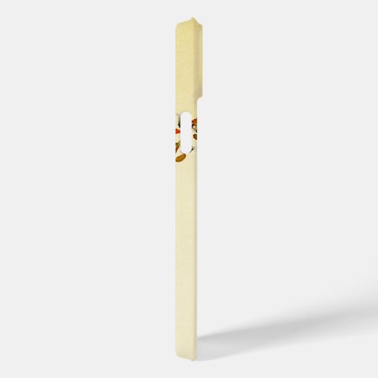 Waterverf Plant en vlinder Case-Mate iPhone Case (Achterkant / Rechts)