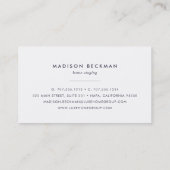 Waterverf Plant Visitekaartje (Achterkant)