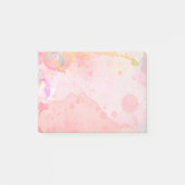 Waterverf plastic in pastels post-it® notes (Voorkant)