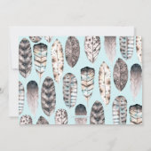 Waterverf | Platte briefkaart voor kantoorbenodigd (Achterkant)