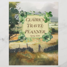 Waterverf Plattelandplanner Pagina