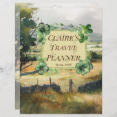 Waterverf Plattelandplanner Pagina (Voorkant / Achterkant)