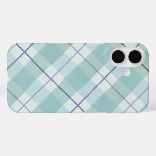 waterverf-pleisterpatroon Case-Mate iPhone case (Achterkant (horizontaal))