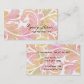 Waterverf Plume Visitekaartje (Voorkant / Achterkant)